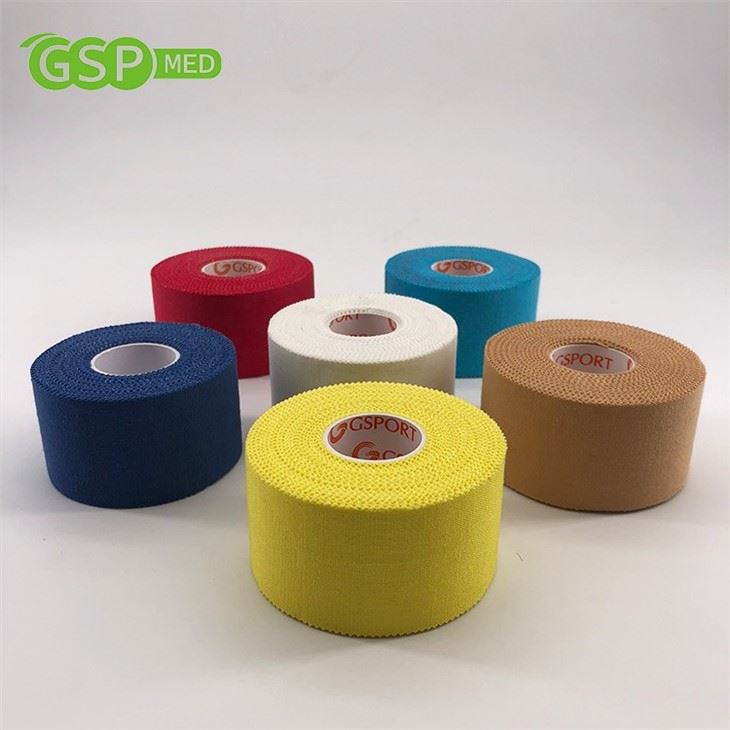 100% Cotton Tape Multi-color Waterproof Athletic Tape For Sports